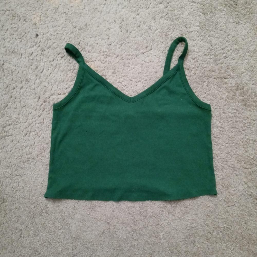 Plus green tank